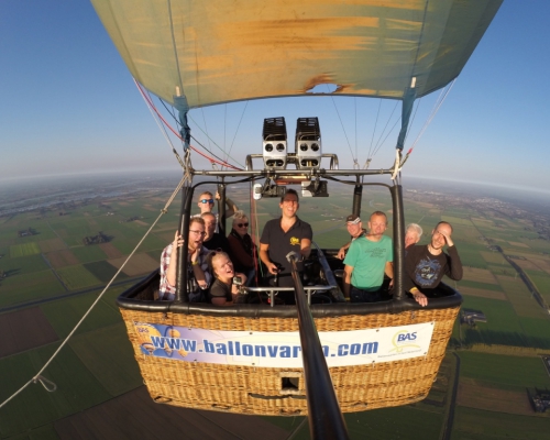 Prive ballonvaart Den Bosch naar Zoelen